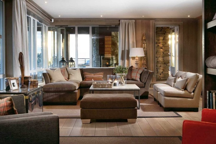 Комната в норвежском стиле