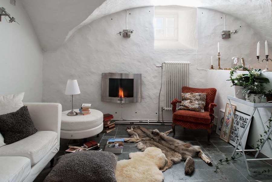 Норвежская дача Хитта интерьер