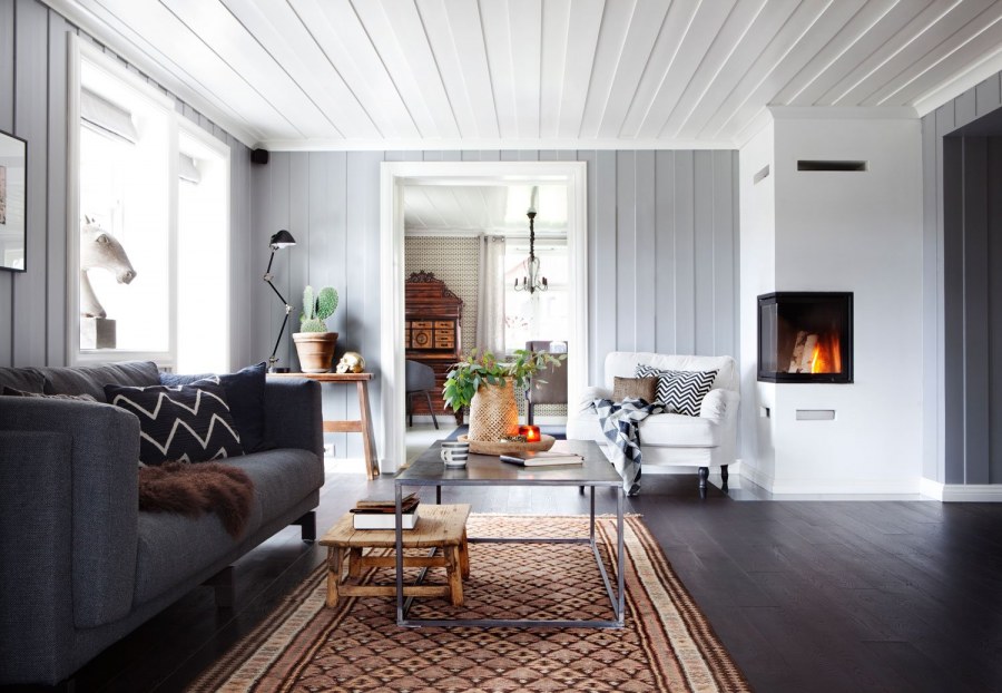 Скандинавия интерьер в стиле Шале