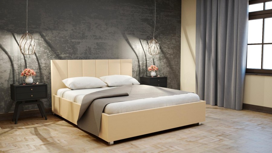 Мягкая кровать 200х140 Афина