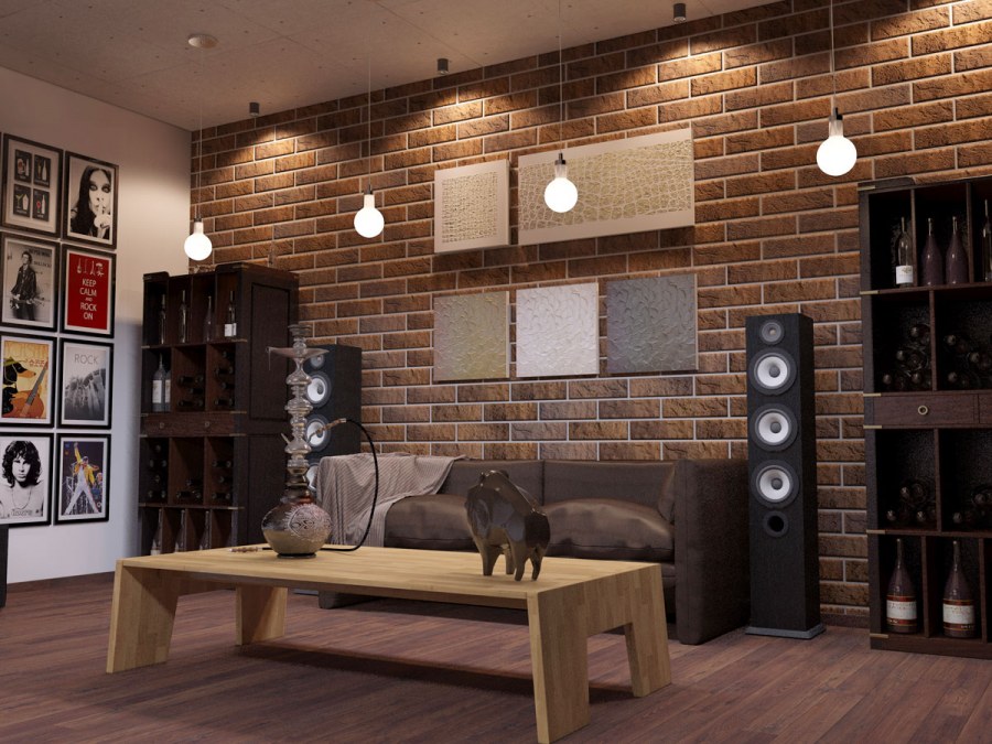 Декоративный кирпич для внутренней отделки