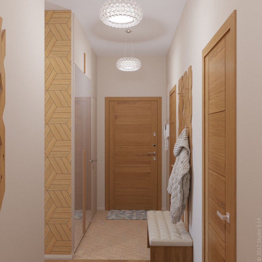 Маленькая узкая прихожая