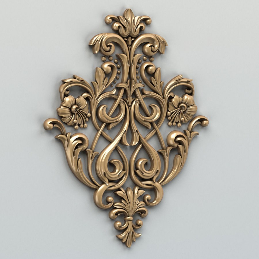 Орнаменты для резьбы по дереву в стиле Барокко