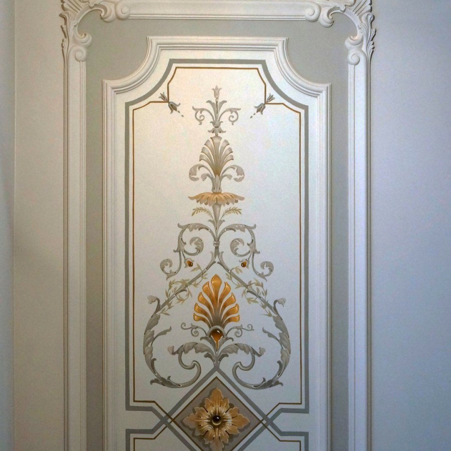 Альфрейная живопись филенки