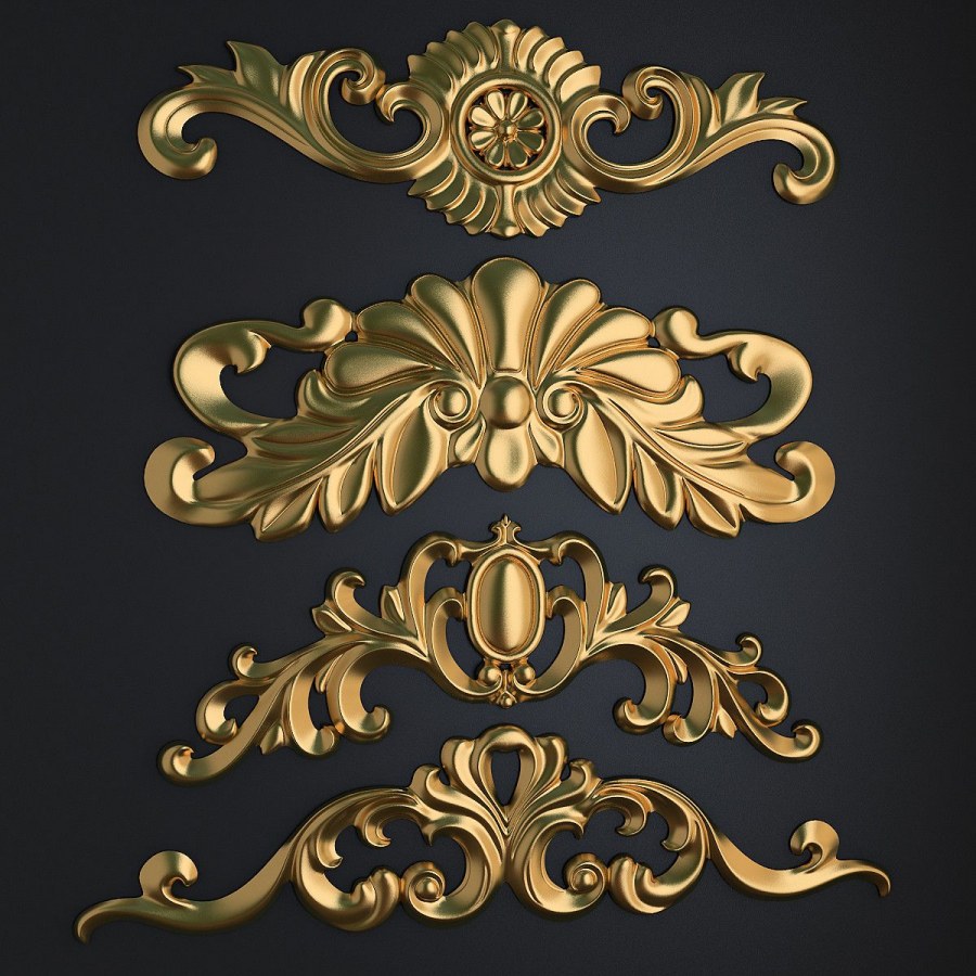 3ds Max models Barocco