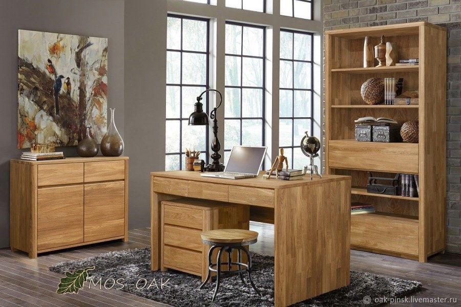 Стол письменный из дуба, "Лозанна"