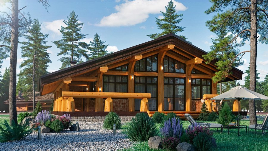 Альпийское Шале 100м2