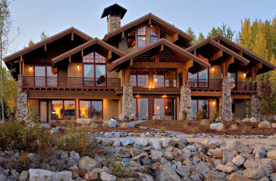 Стиль Шале экстерьер