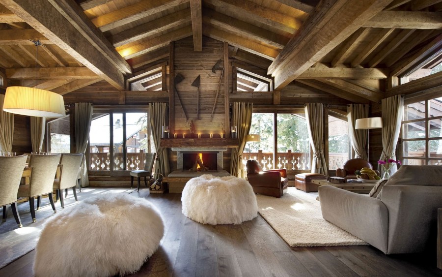 Альпийское Шале интерьер