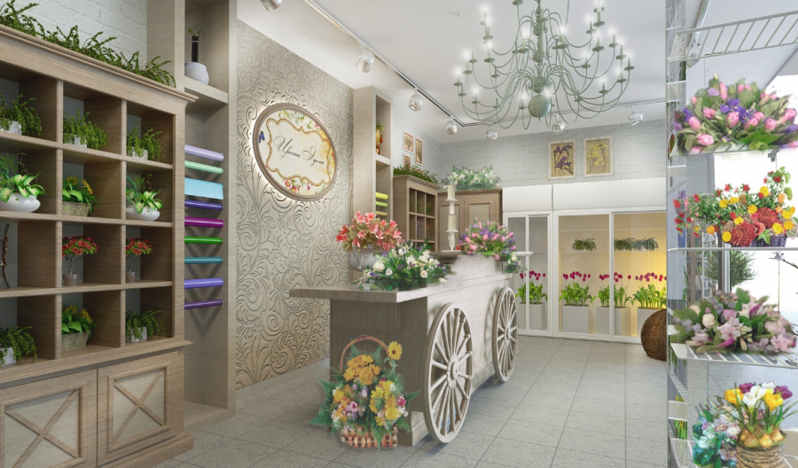 Цветочный магазин