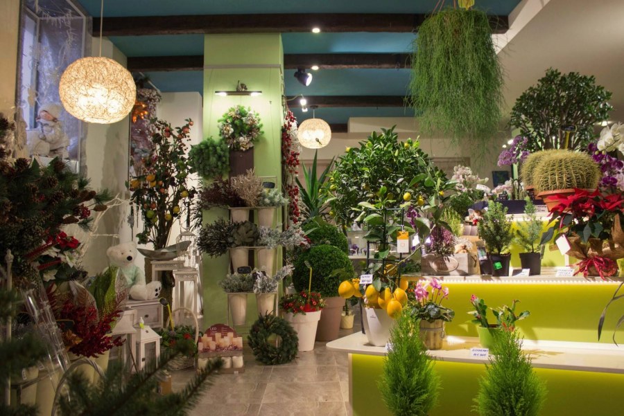 Интерьер цветочного магазина