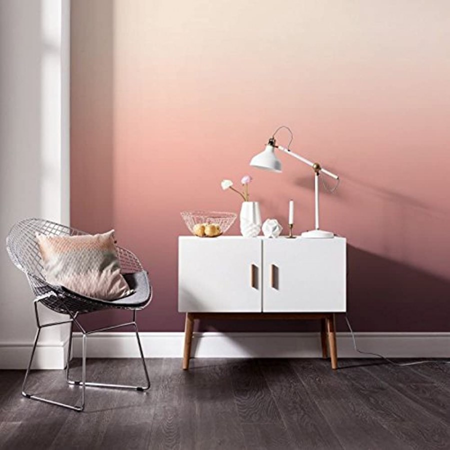 Градиент на стенах в интерьере