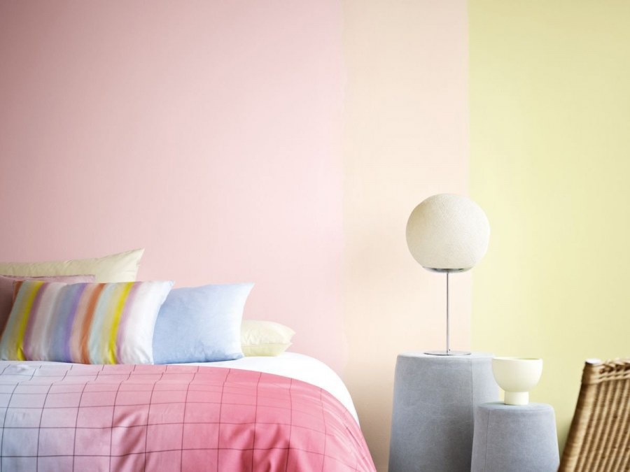 Покраска стен градиентом