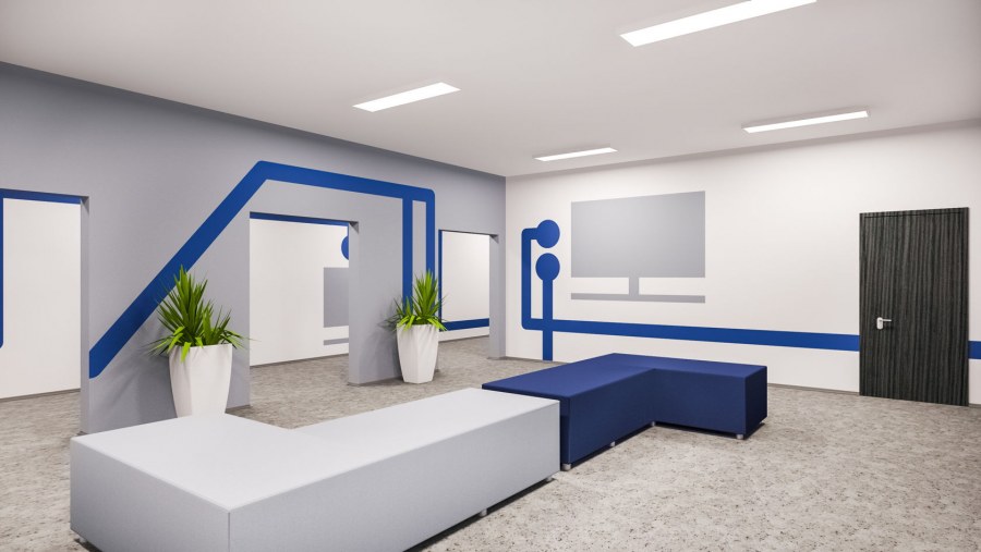 Холл школы дизайн