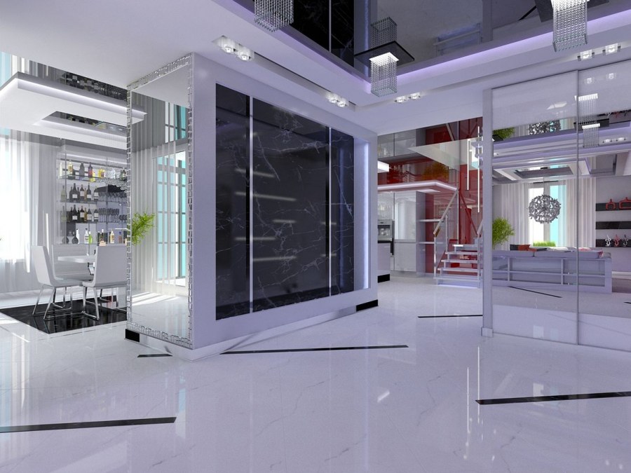 Бутики в стиле Хай тек