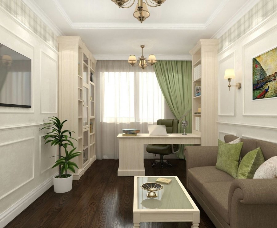 Маленькая гостиная кабинет