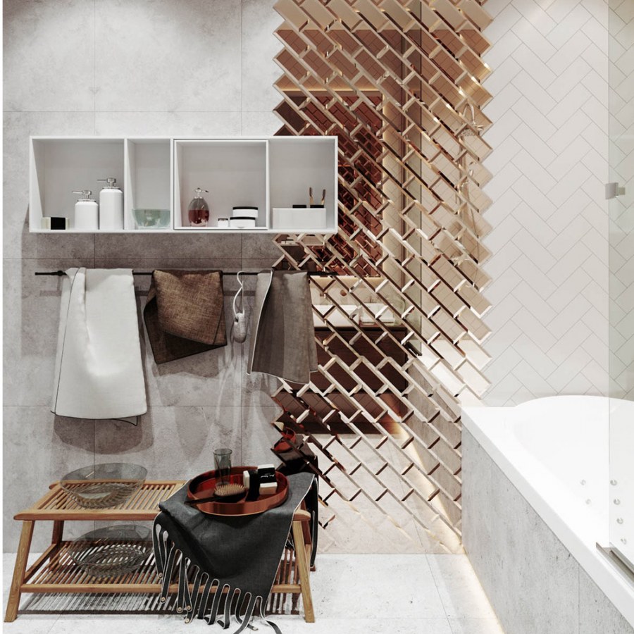 Ikea зеркало Хенефосс