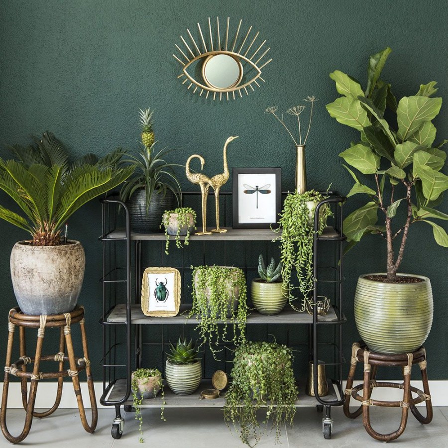 Растительный декор в интерьере