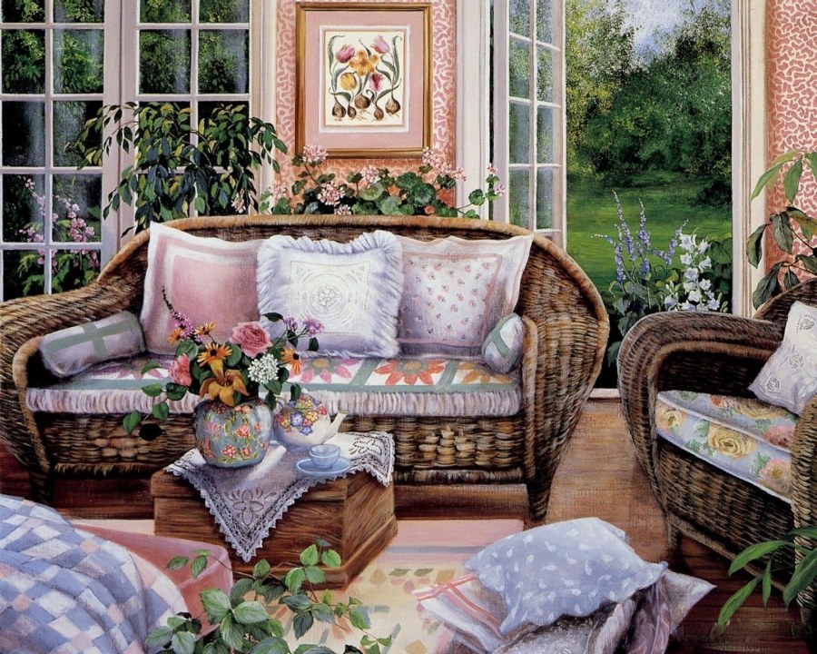 Уютные картины Сьюзан Риос