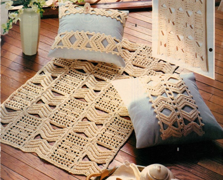 Вязаные вещи для уюта в доме