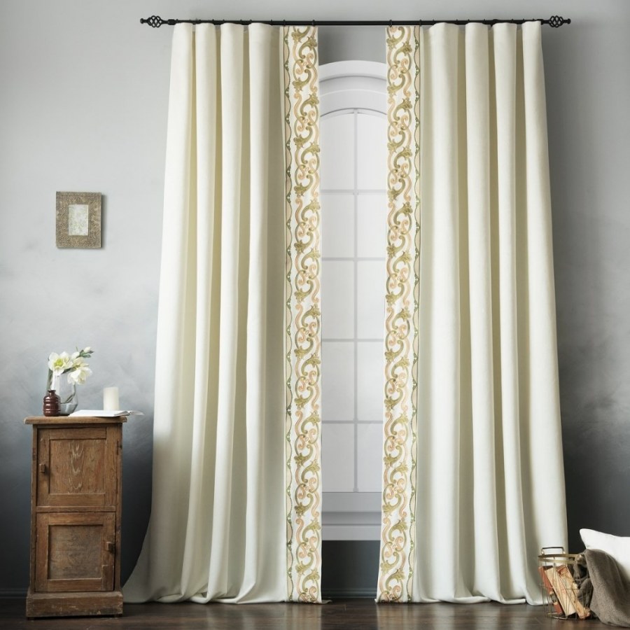 Комплект штор Валери белый