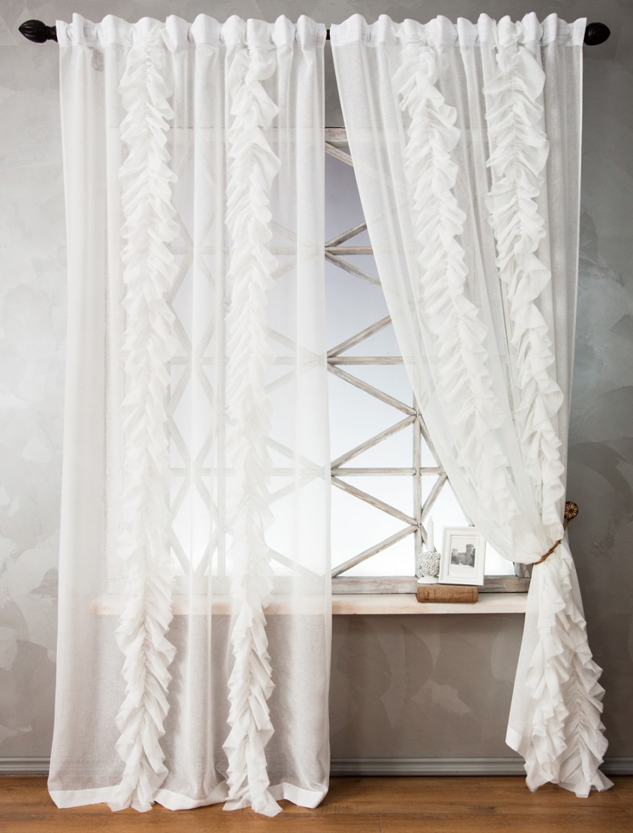 Комплект штор «иви», белый