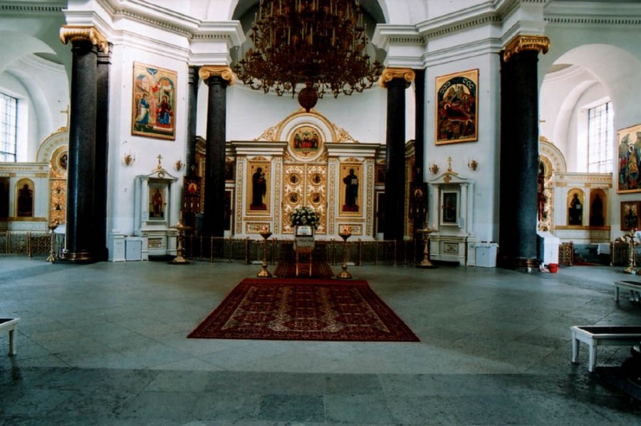 Пушкин Софийский собор интерьер