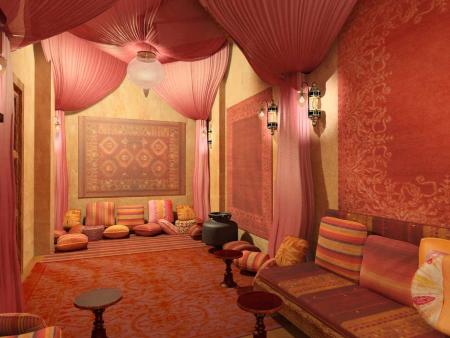 Комната в индийском стиле