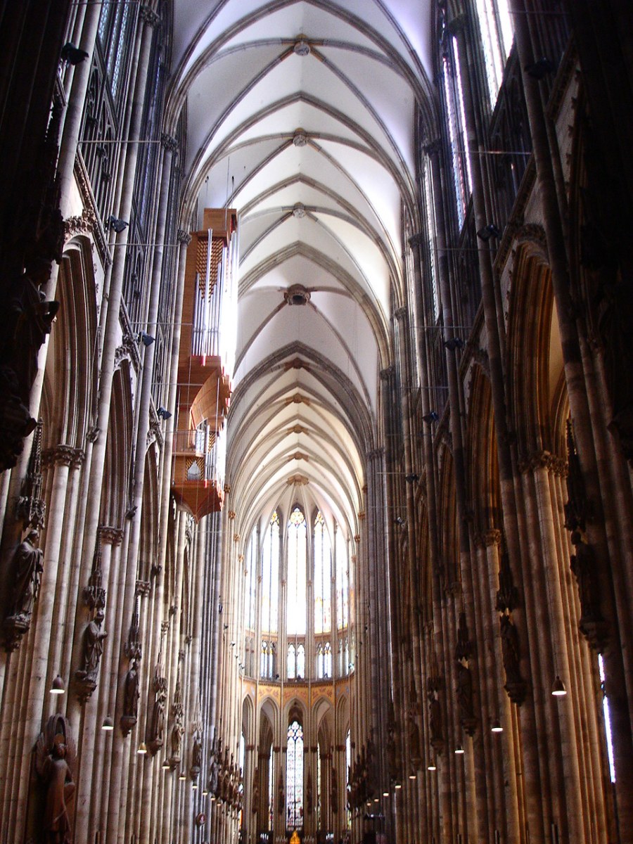 Кёльнский собор изнутри