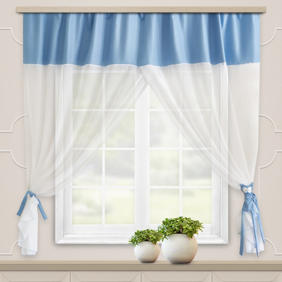 Комплект штор Ника на кухню