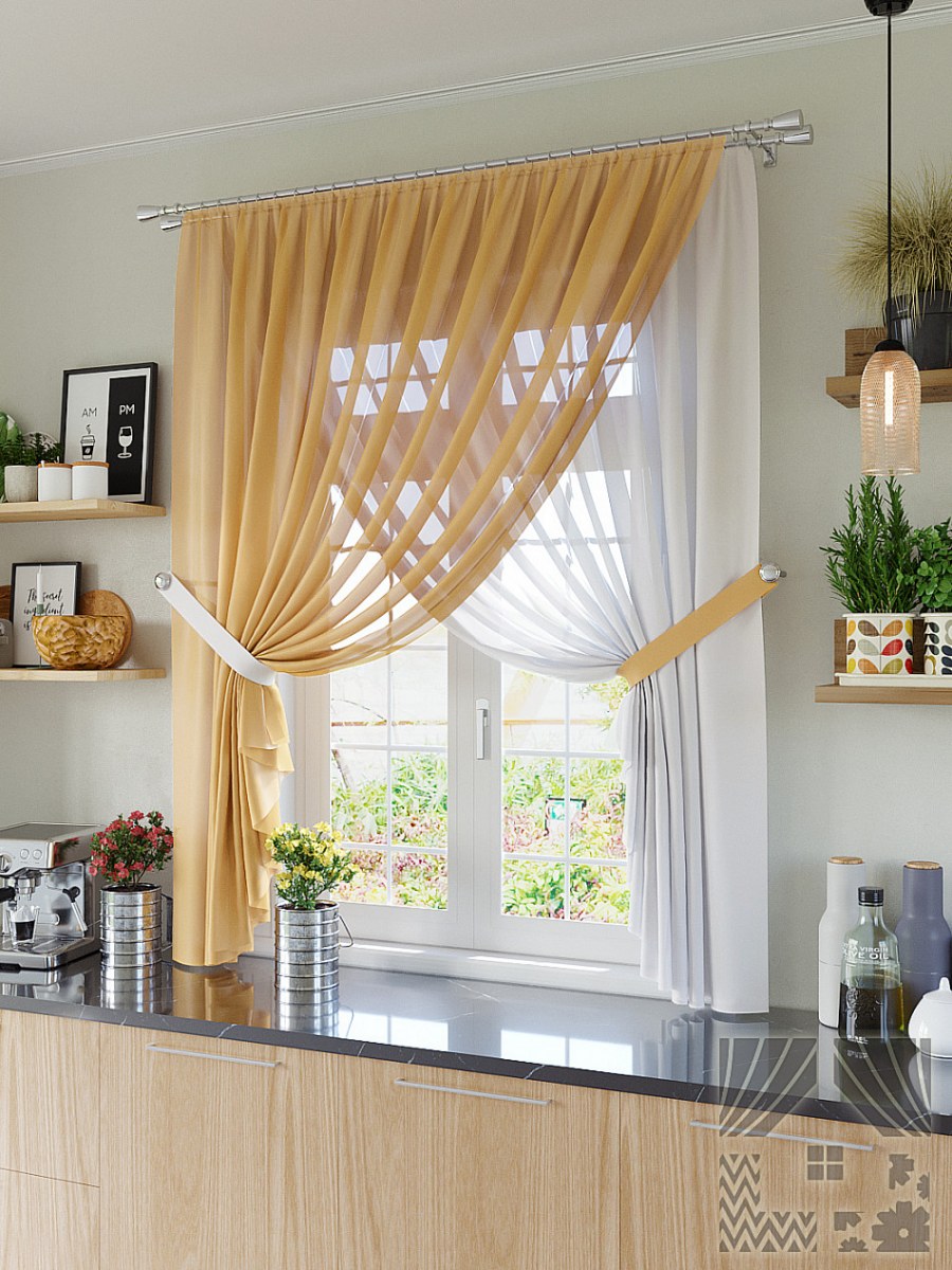 Шторы на кухню