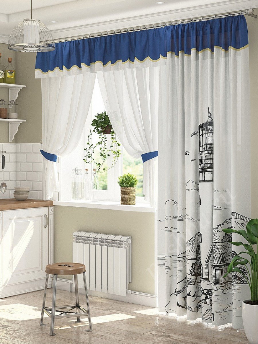 Комплект Kauffort Hosta на тесьме 280 см