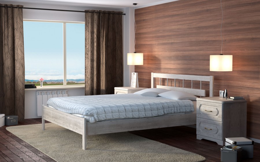 Кровать Dreamline Троя 1 (бук)