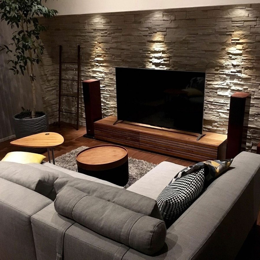 Гостиная в стиле лофт