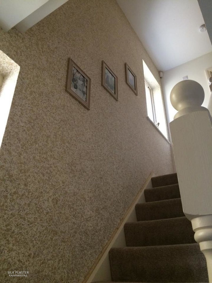 Мозаичная штукатурка в интерьере