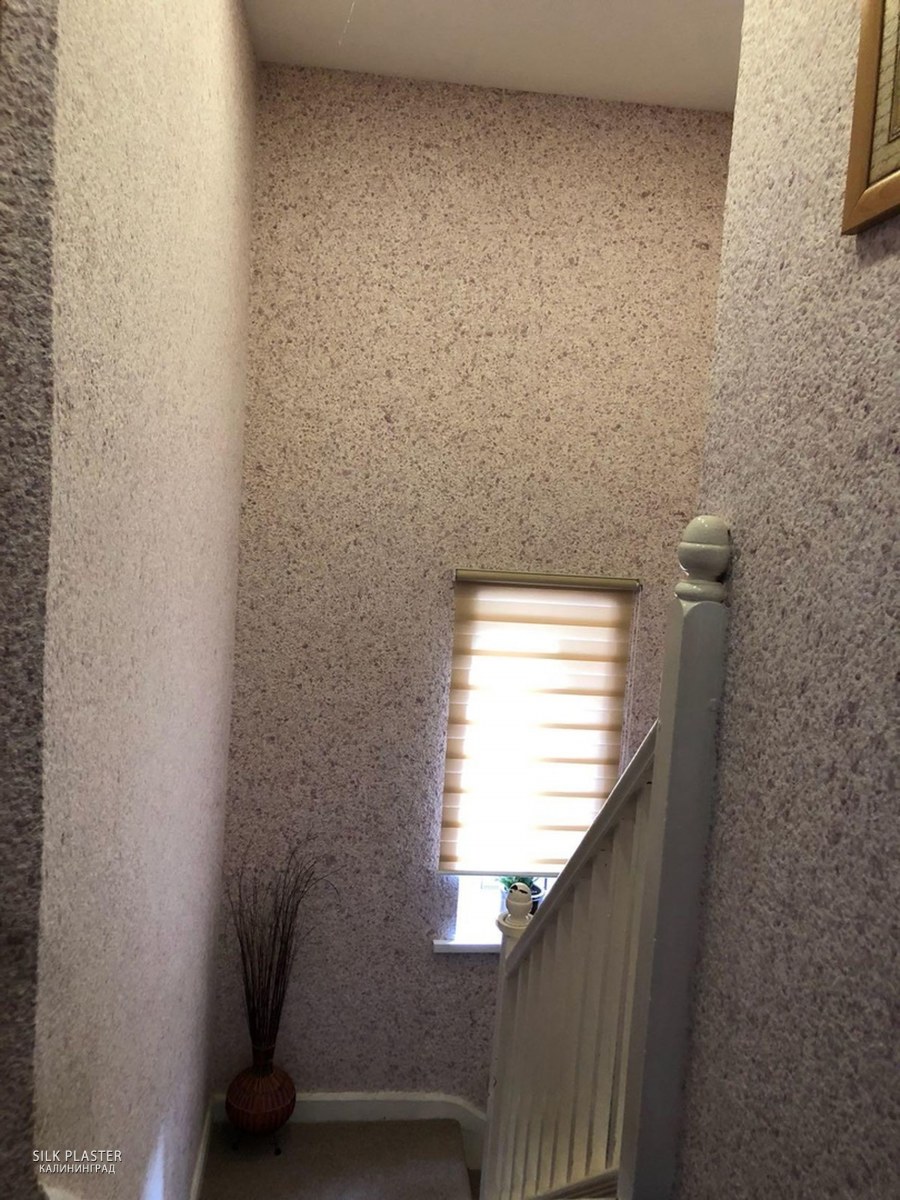 Мозаичная штукатурка в интерьере