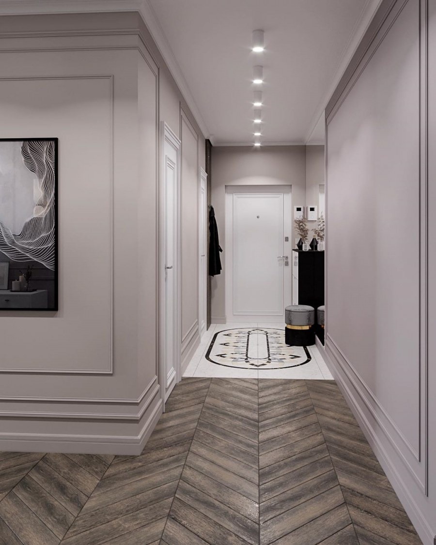 Интерьер прихожей 4 кв.м