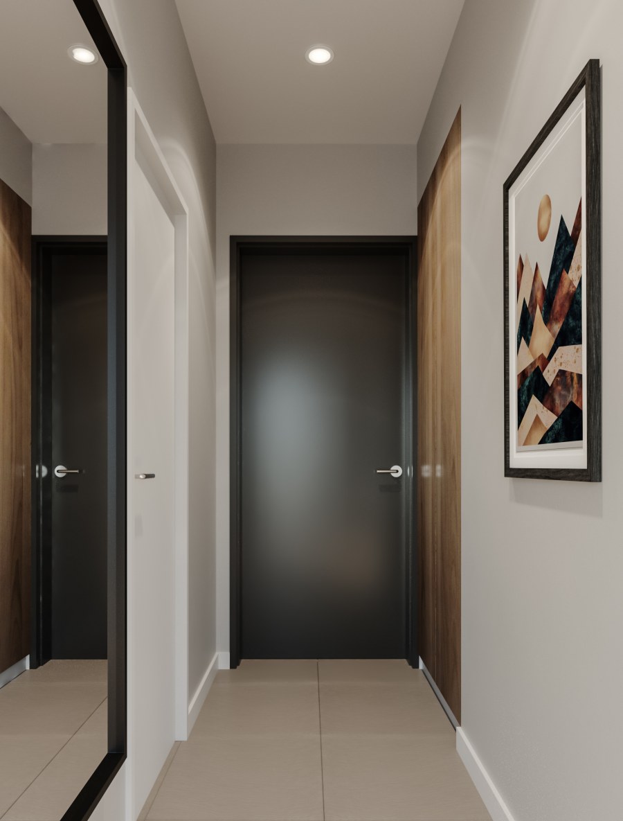 Прихожая в загородном доме