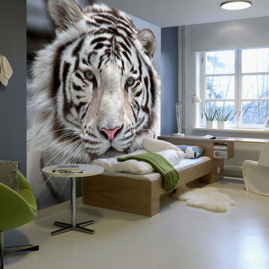 Фотообои животные в интерьере