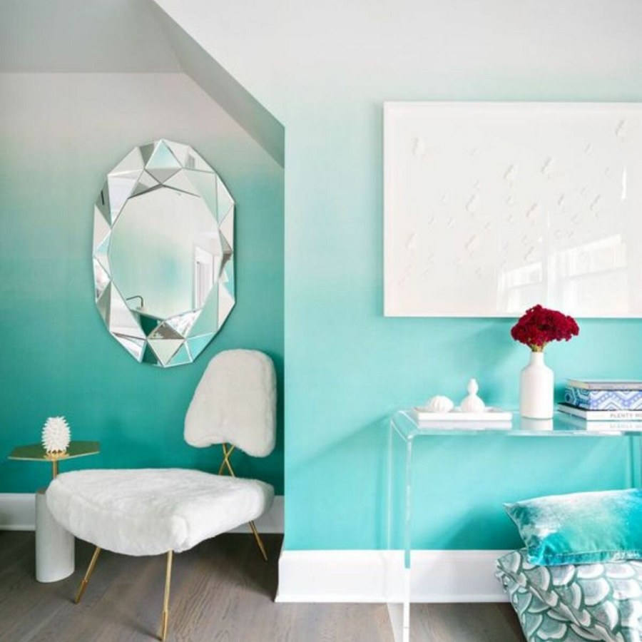 Бирюзовые стены