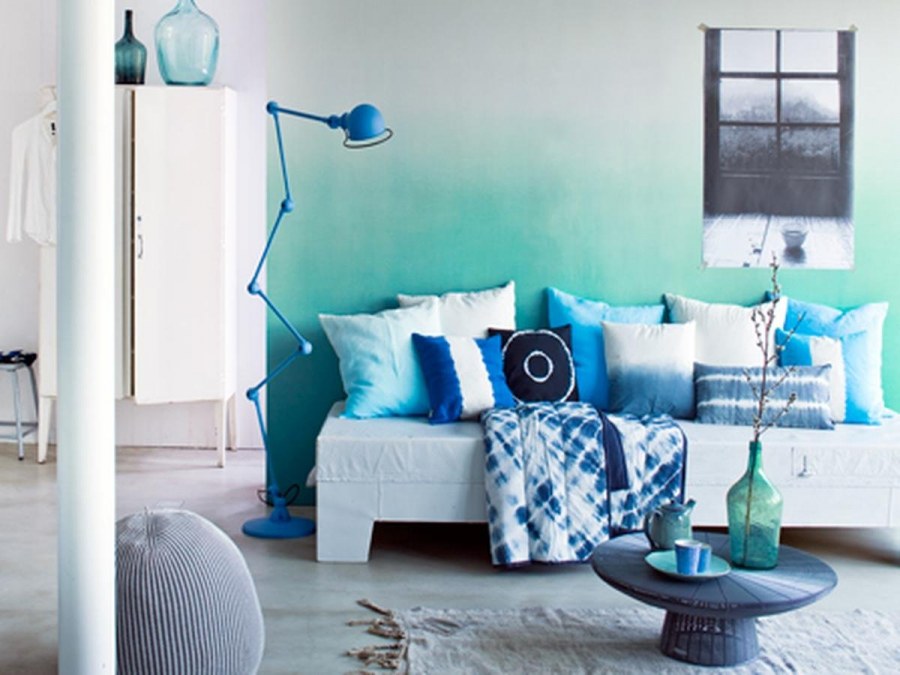 Градиентное окрашивание стен