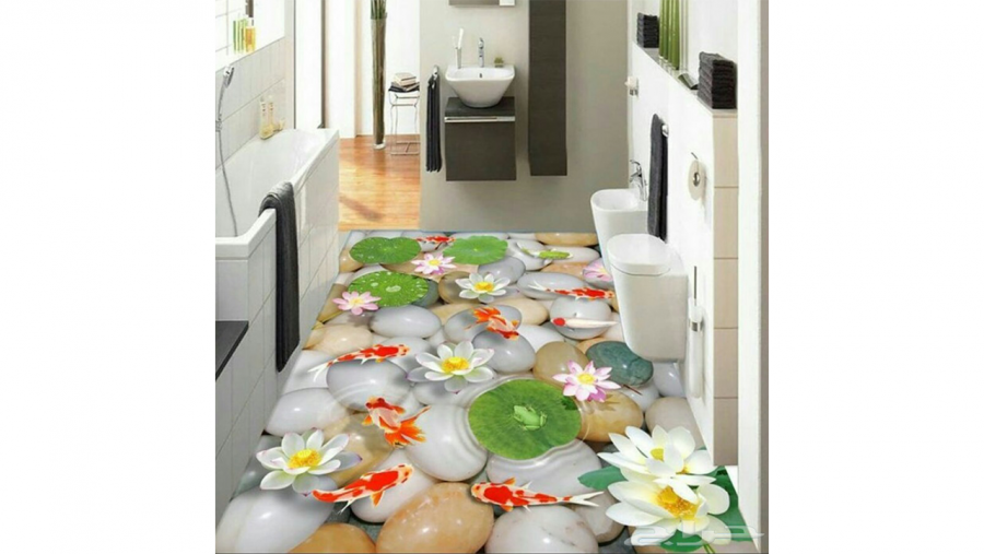 Наливной пол 3d