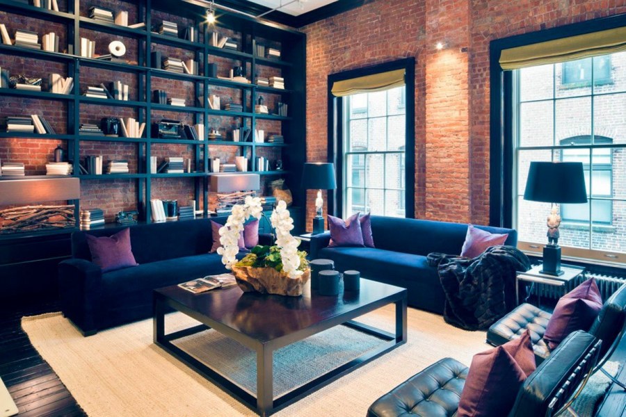 Интерьер лофт