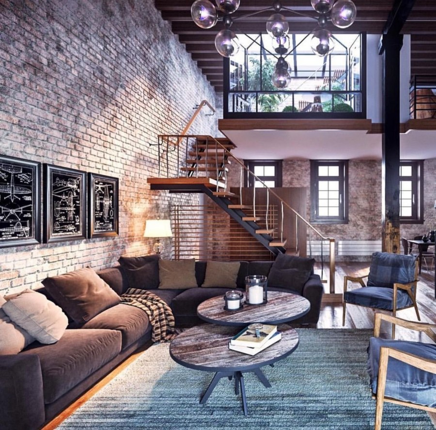 Лофт в готическом стиле