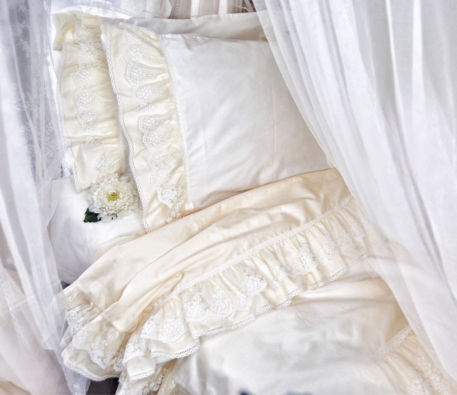 Постельное белье в стиле шебби