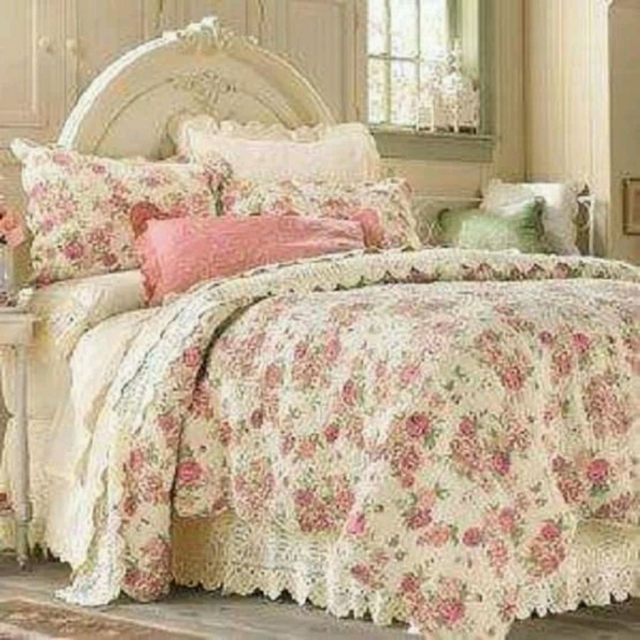 Постельное белье с оборками шебби Шик 1.5