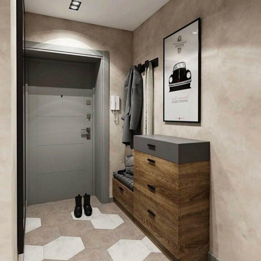 Прямоугольная прихожая