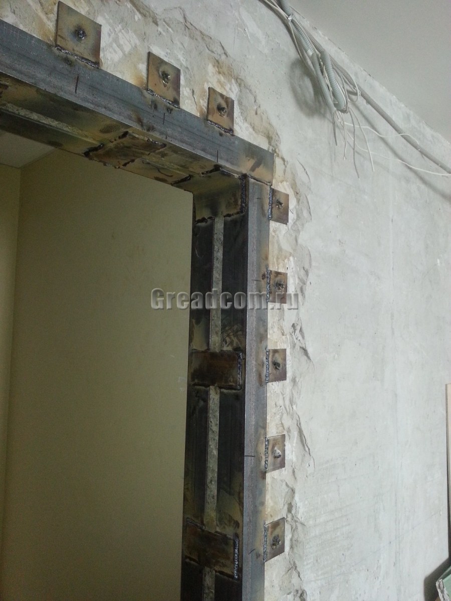 Рубка проёма в бетоне