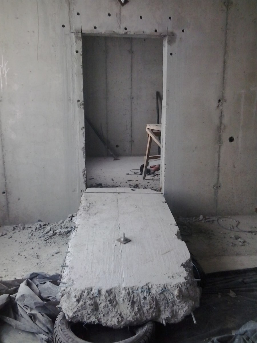 Алмазная резка перекрытий жб