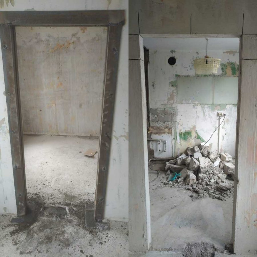 Вырубка проема